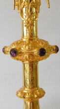 French Antique Sunburst Monstrance
